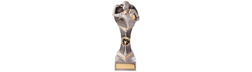 FALCON FEMALE DARTS TROPHY - 4 SIZES - 140CM - 24CM FALCON FEMALE DARTS TROPHY - 4 SIZES - 140CM - 24CM